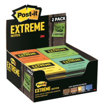 NOTES POST-IT 76X76MM EXTREME MIXED PK2