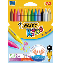 CRAYONS BIC PLASTIDECOR PK12