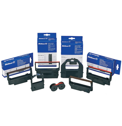 CASH REGISTER RIBBON PELIKAN EPSON ERC-30/34/38 BLK/RED