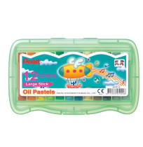CRAYONS PENTEL OIL HARD CASE 12'S
