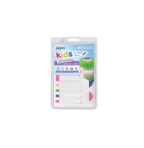 SP- LABELS WRITABLE AVERY SELF LAMINATING PK48 KIDS ID FLURO