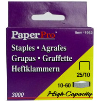 STAPLES PAPERPRO 25/10 10-65SHT BX3000 (FOR HI CAPACITY )