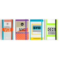NOTEBOOK INSPIRA A6 NOTHING TO DECLARE 70GSM ASST DESIGNS 96PG