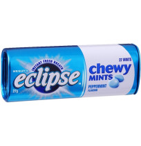 CONF WRIGLEYS ECLIPSE CHEWY MINTS PEPPERMINT