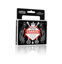 CARDS PLAYING QUEENS SLIPPER CANASTA DOUBLE PACK