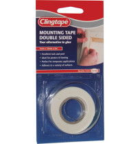 TAPE MOUNTING CLING D/SIDED 12MMX2M
