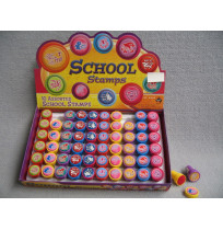 STAMPS SCHOOL SET PRE INKED 10 ASSTD DISPLAY 60