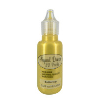 LIQUID DROPS 3D PEARLS BUTTERCUP COUTURE CREATIONS 20ML YELLOW